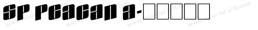 SP PeaCan A字体转换